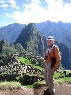 Rick at Machu Picchu