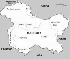 kashmir map
