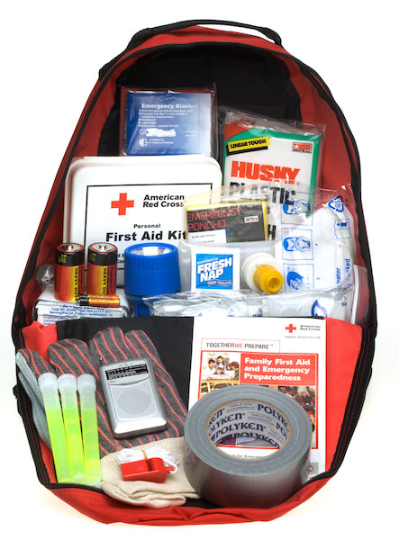 FEMA 37173 Red Cross ready to go preparedness kit