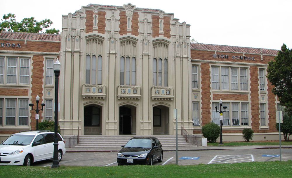 Santa Rosa High School July 08 - Source Wikimedia
