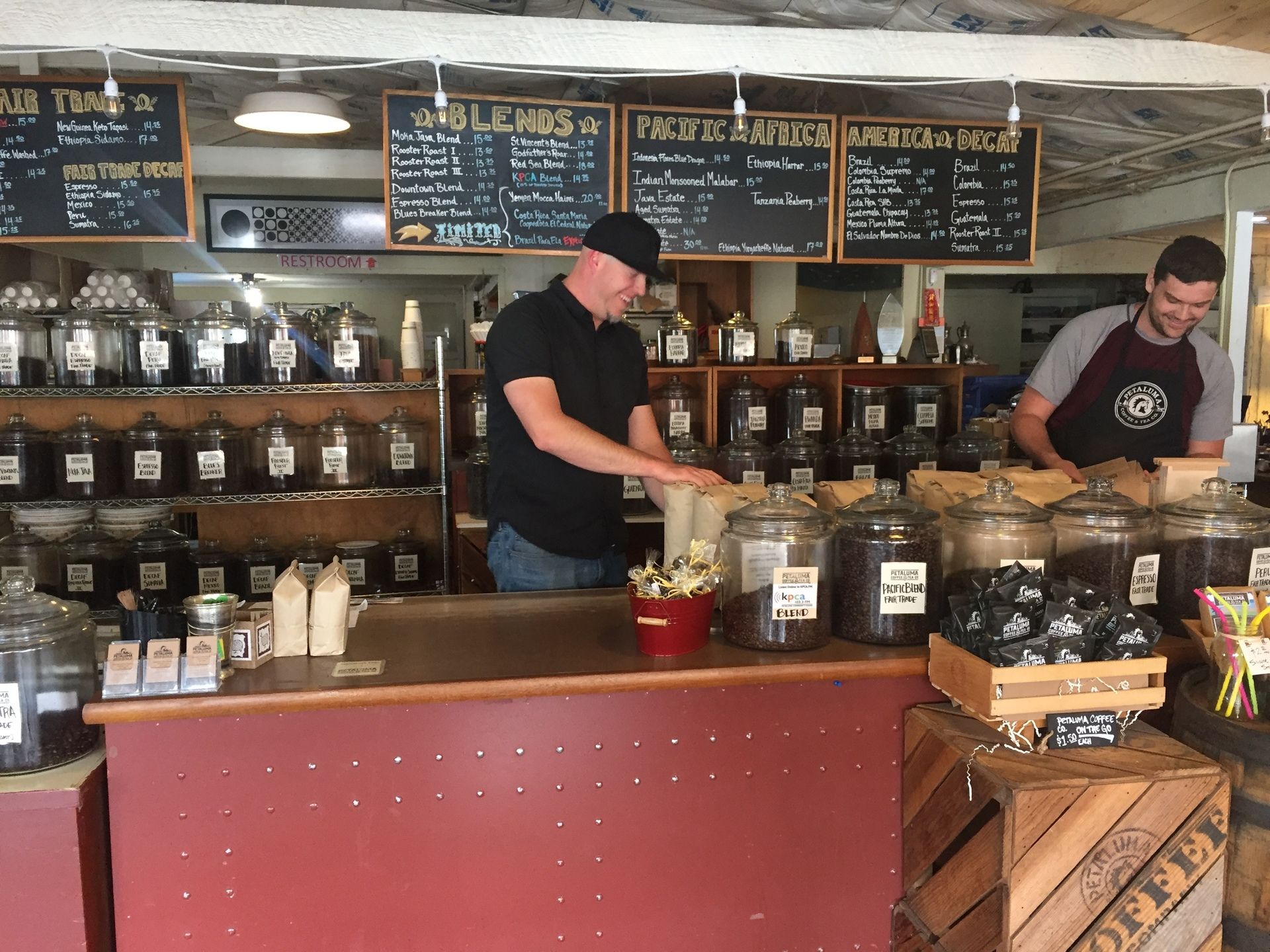 Petaluma Coffe and Tea