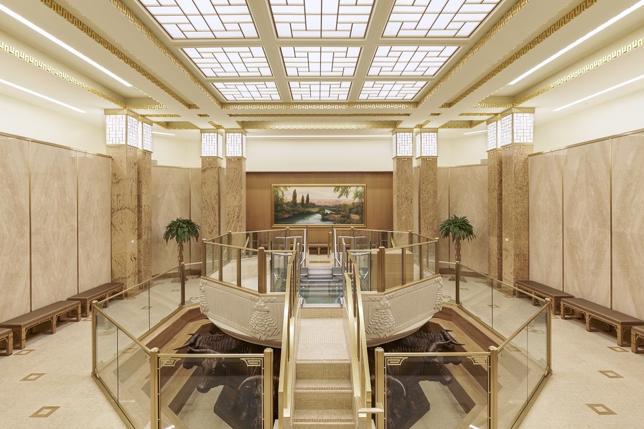 LDS Oakland Baptismal Font 01 resize