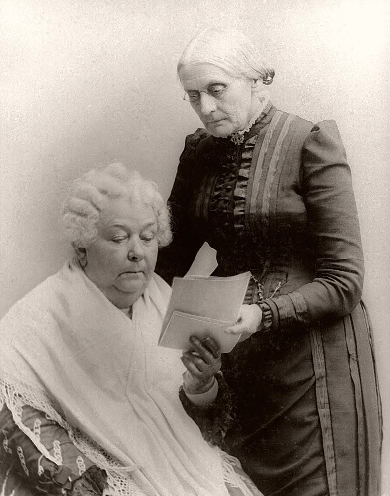 Elizabeth Cady Stanton and Susan B. Anthony