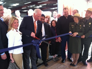 Ribbon cut